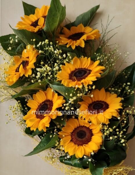 Fascio di girasoli